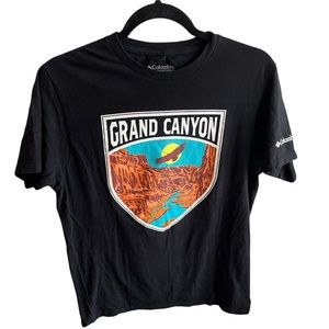 Columbia Grand Canyon T Shirt Black Size Medium